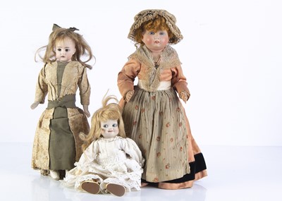 Lot 1081 - Three dolls