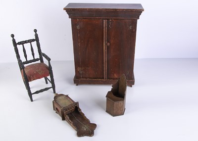 Lot 1091 - Doll’s furniture