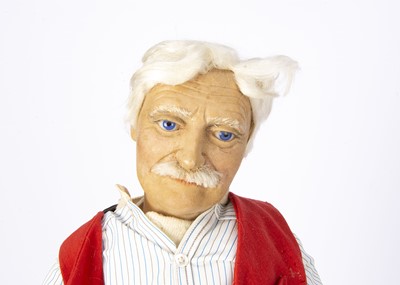 Lot 1105 - A fine wax artist male doll by House of Wax Lewis Sorensen of California