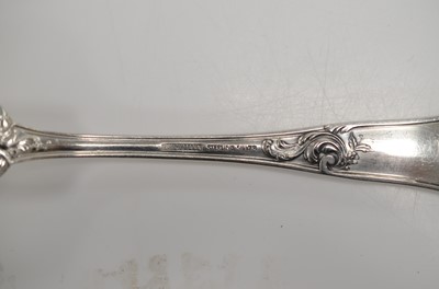 Lot 50 - A mid 20th century Swedish silver part canteen of cutlery by Bruckman