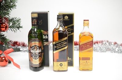 Lot 54 - Three bottles of whisky