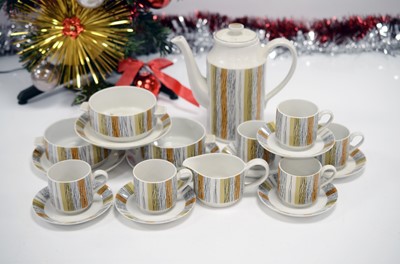 Lot 55 - A 1960s Midwinter Pottery Sienna pattern part coffee set for six
