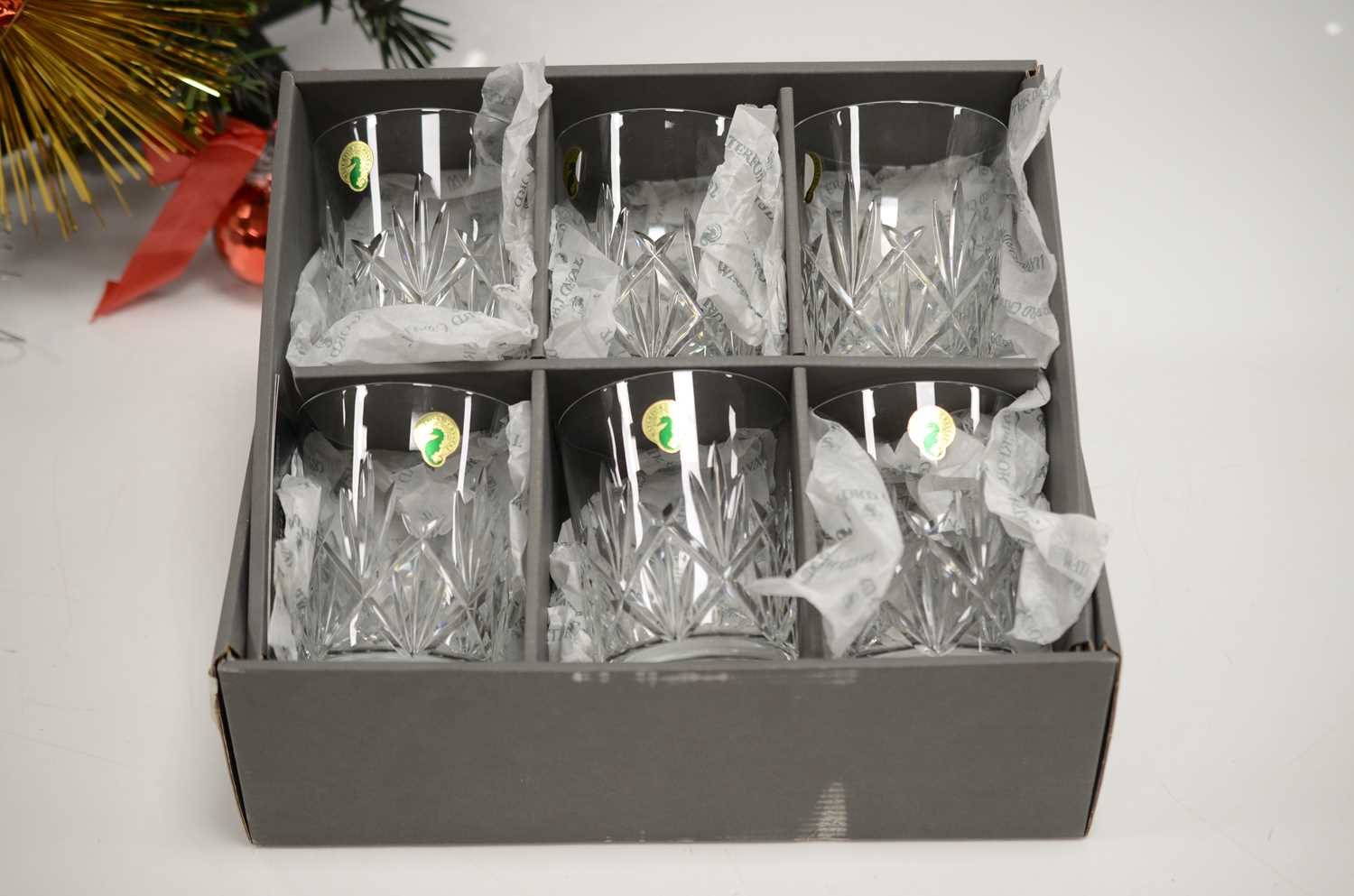 Lot 79 - A set of six modern Waterford Lead Crystal Eve Tumblers