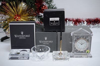 Lot 83 - Four modern Waterford Lead Crystal items