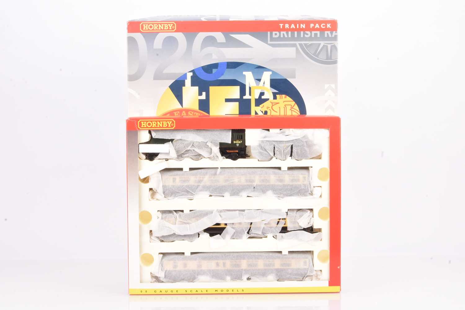 Lot 159 - Hornby 00 Gauge Matched Train Series R2308M 'The Excalibur Express' Train Pack