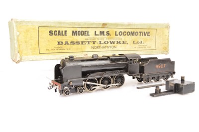 Lot 87 - A Bassett-Lowke 0 Gauge Live Steam 'Super-Enterprise' 4-6-0 Locomotive and Tender