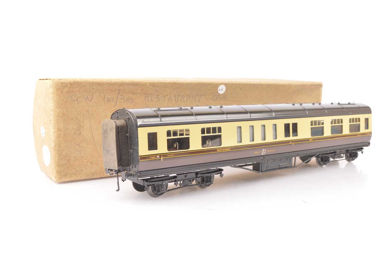 Lot 93 - An Exley 0 Gauge GWR 1st/3rd class Restaurant Car