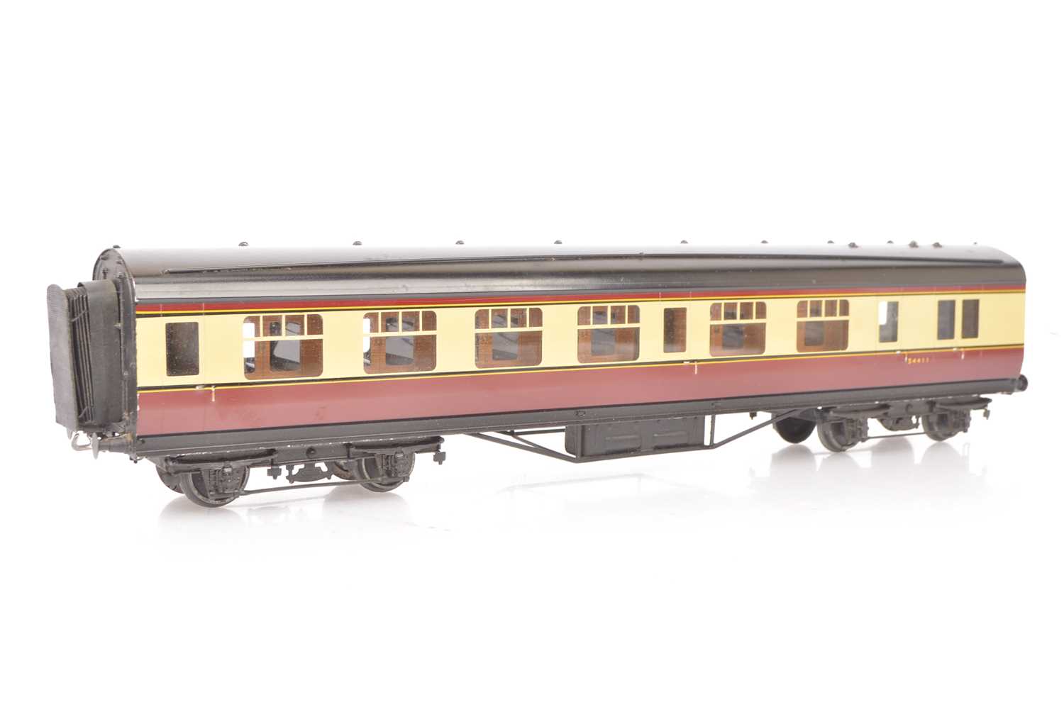 Lot 95 - An Exley 0 Gauge BR brake/3rd class corridor Coach