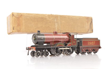 Lot 103 - A boxed Bassett-Lowke 0 Gauge converted 3-rail electric LMS 4-4-0 'Duke of York' Locomotive and Tender