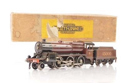 Lot 105 - A Bassett-Lowke 0 Gauge 3-rail electric LMS 2-6-0 (Hughes 'Crab'-type) 'Mogul' Locomotive and Tender