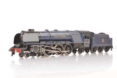 Lot 113 - A Bassett-Lowke 0 Gauge 3-rail electric BR 4-6-2 'Duchess of Montrose' Locomotive and Tender