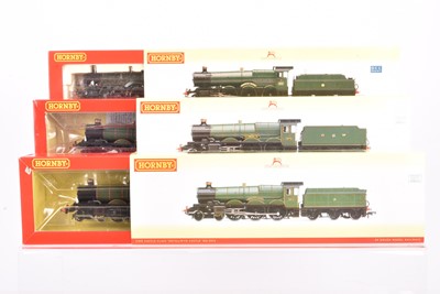Lot 189 - Hornby 00 Gauge GWR green Steam Locomotives and Tenders