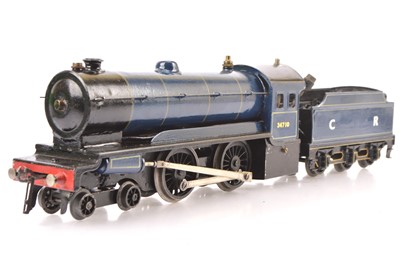 Lot 131 - A repainted Bassett-Lowke 0 Gauge live steam 4-4-0 'Enterprise' Locomotive and Tender (2)