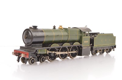 Lot 132 - A repainted and Great Westernised Bassett-Lowke 0 Gauge live steam 4-6-0 'Super Enterprise' Locomotive and Tender (2)