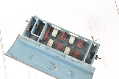 Lot 155 - A very early Marklin bogie Coach and bogie Ballast Wagon