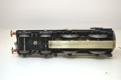 Lot 177 - A (probably) kit-built 0 Gauge 3-rail/stud GWR 'Duke' class 4-4-0 Locomotive and Tender