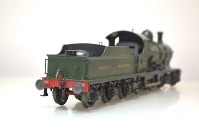 Lot 177 - A (probably) kit-built 0 Gauge 3-rail/stud GWR 'Duke' class 4-4-0 Locomotive and Tender