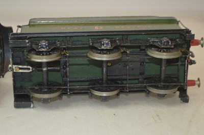 Lot 181 - A (probably) kit-built 0 Gauge 3-rail/stud GWR 'Castle' class 4-6-0 Locomotive and Tender