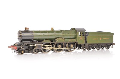 Lot 183 - A (probably) kit-built 0 Gauge outside 3rd-rail GWR 'King' class 4-6-0 Locomotive and Tender