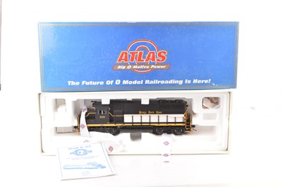 Lot 184 - An 0 Gauge 2-rail American GP-35 Bo-Bo Diesel Locomotive by Atlas