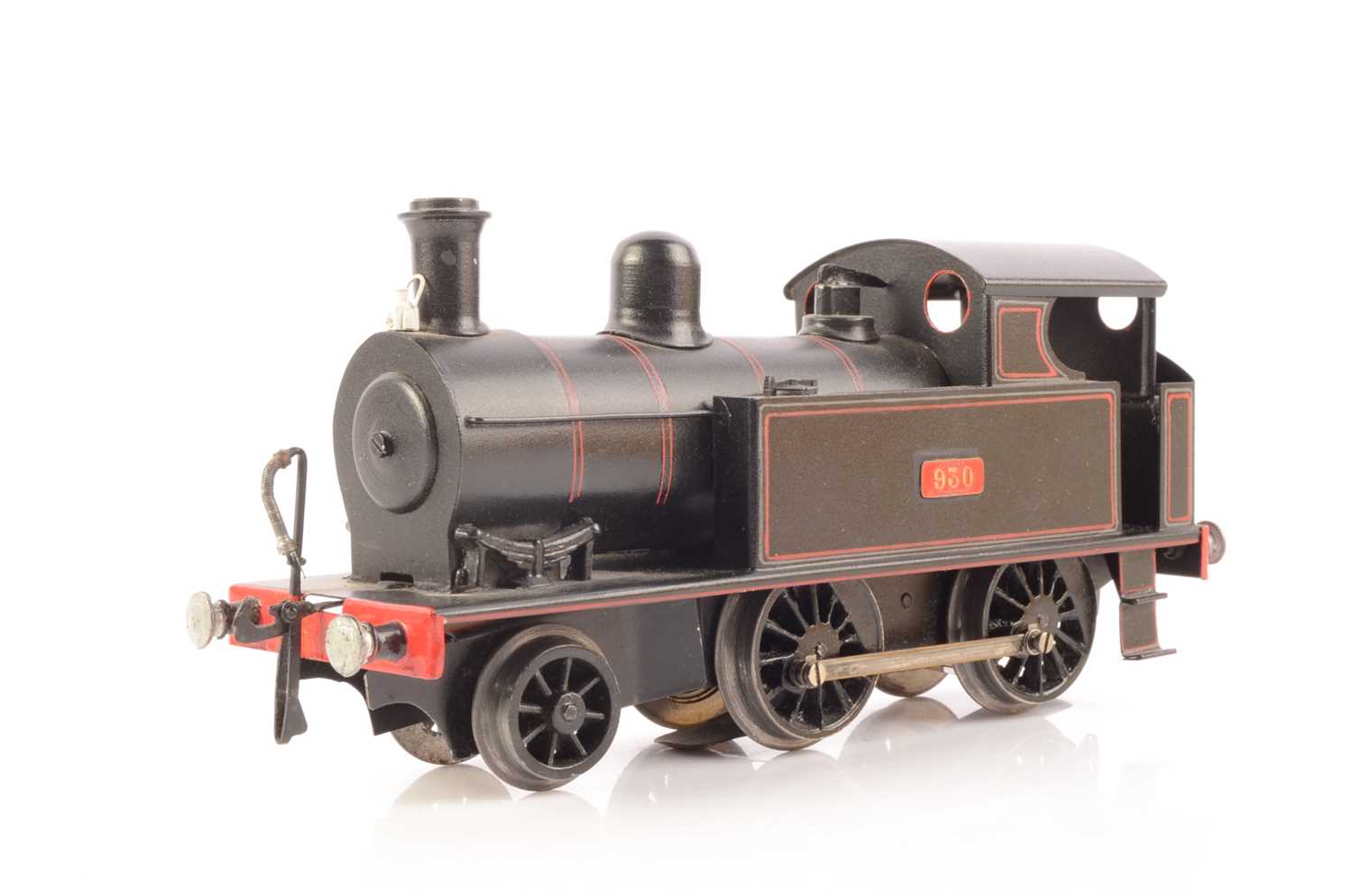 Lot 189 - An 0 Gauge 3-rail electric LNWR 2-4-0 Tank Locomotive by Highfield Models