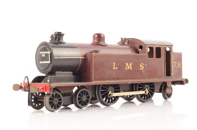 Lot 194 - A Milbro 0 Gauge 3-rail electric LMS 4-4-2 Tank Locomotive