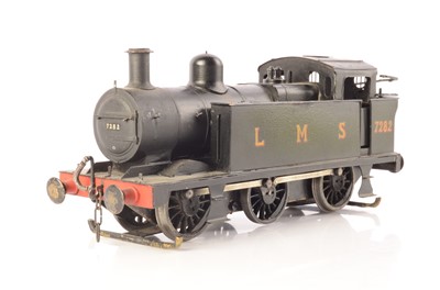 Lot 201 - An 0 Gauge Outside-3rd-rail electric LMS 'Jinty' 0-6-0 Tank Locomotive