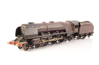 Lot 202 - An 0 Gauge Outside-3rd-rail fitted Ex-LMS 'Duchess' 4-6-2 Locomotive and Tender