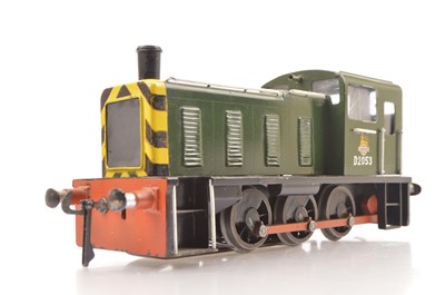 Lot 204 - An 0 Gauge 3-rail/stud contact electric BR '03' class 0-6-0 Diesel Shunter by unknown maker