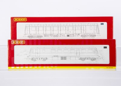 Lot 237 - Hornby 00 Gauge BR green Diesel Railcars