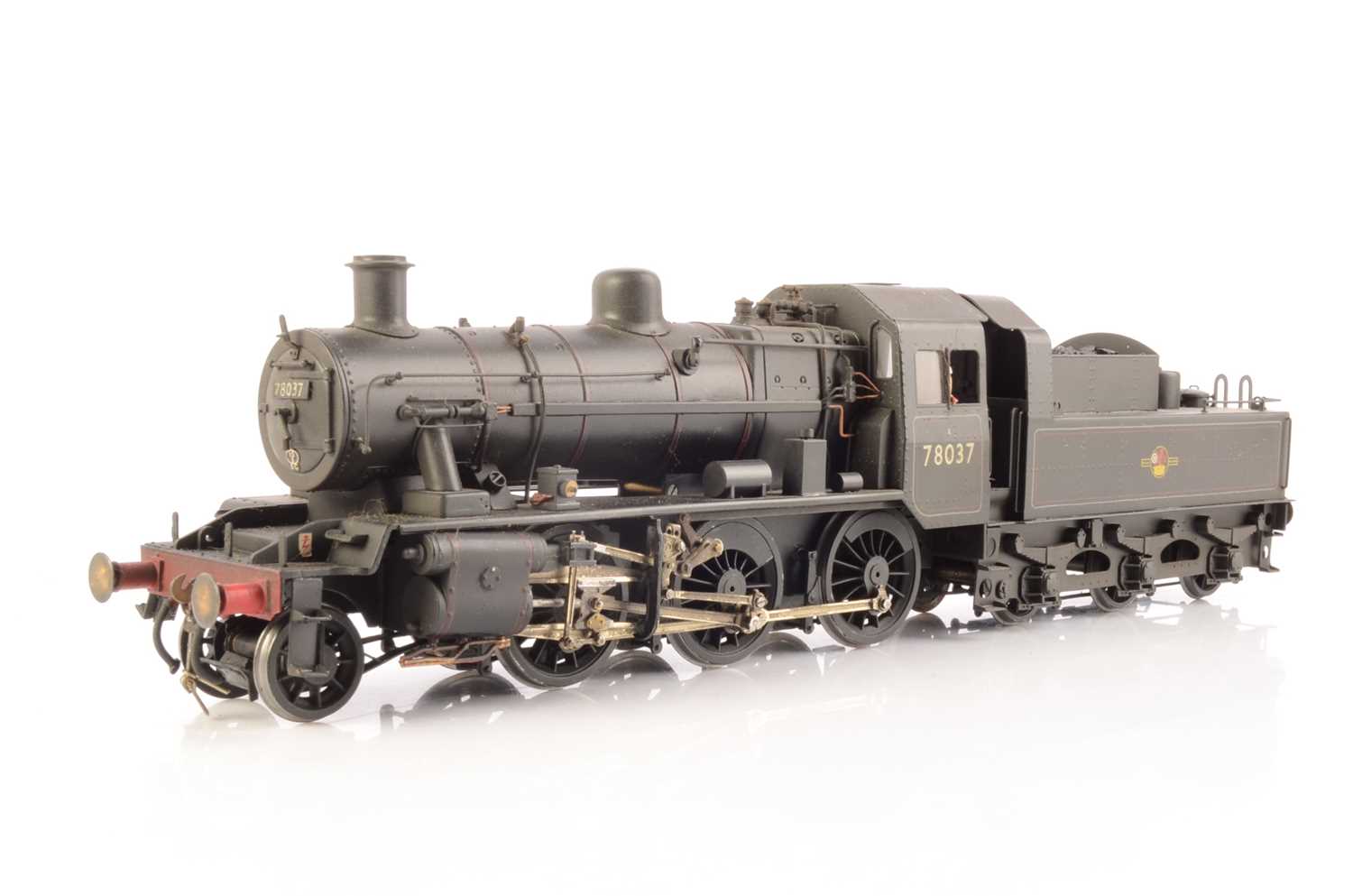 Lot 251 - A Finescale 0 Gauge Kit-built BR Standard class 2MT 2-6-0 Locomotive and Tender