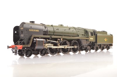 Lot 259 - A Finescale 0 Gauge Kit-built BR Standard class 7 'Britannia' 4-6-2 Locomotive and Tender