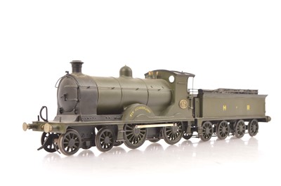 Lot 261 - A Finescale 0 Gauge Scratch-built Highland Railway C class (Small Ben) 4-4-0 Locomotive and Tender