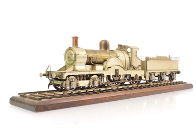 Lot 263 - A Finescale 0 Gauge Kit-built Great Western Railway Dean 'Achilles' class 4-2-2 Locomotive and Tender