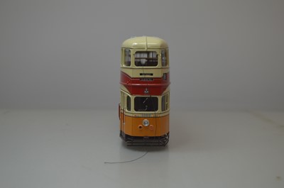 Lot 266 - A non-powered Finescale 0 Gauge Glasgow 'Cunarder' Tramcar by the St Petersburg Tram Company