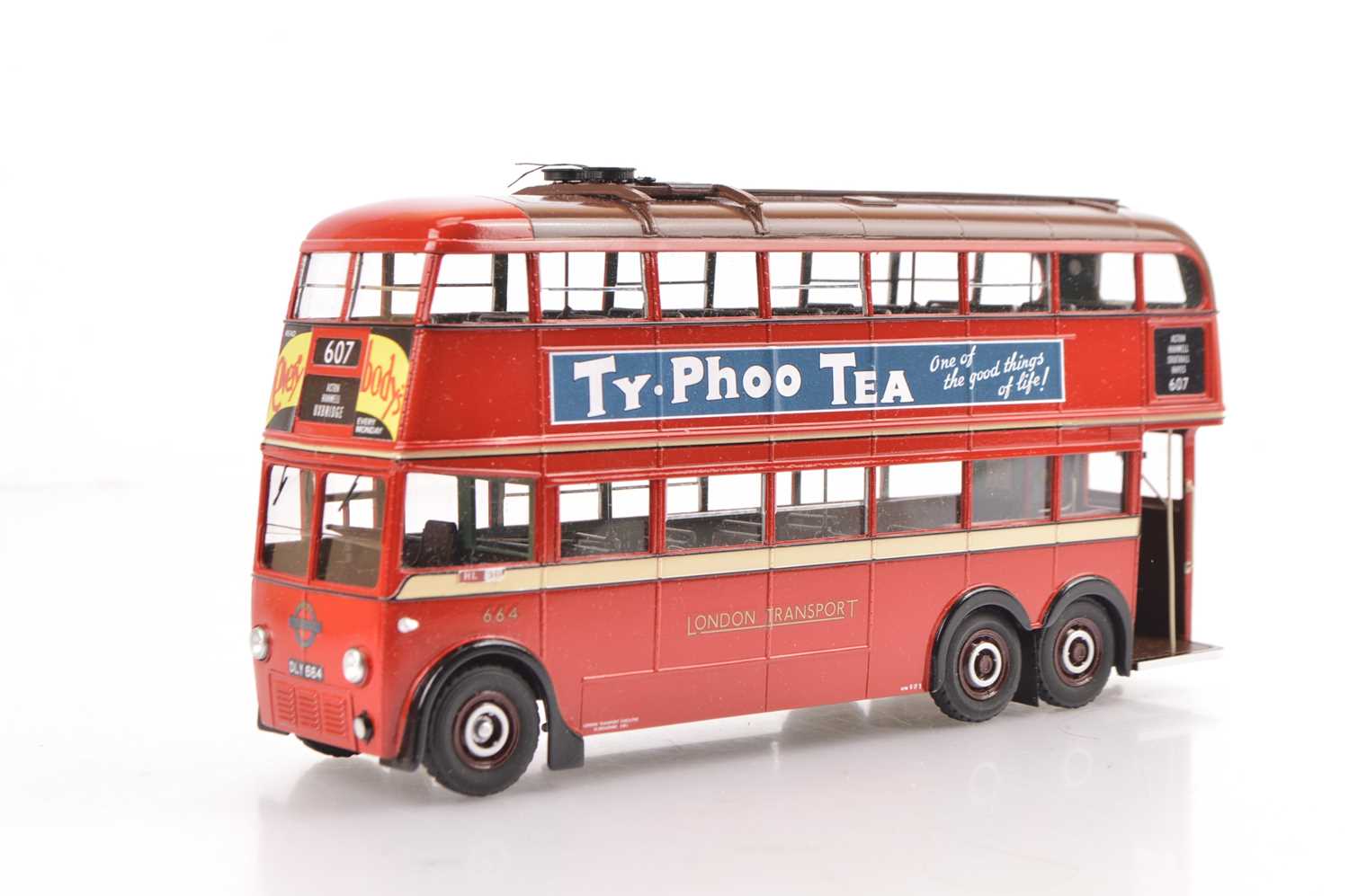 Lot 269 - A Fine 0 Scale London Transport F1 class Trolleybus by St Petersburg Tram Collection