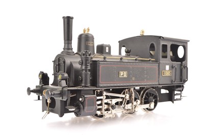 Lot 273 - ETS 132K 0 Gauge PO (Paris-Orleans) black 0-6-0 Tank Engine 1085