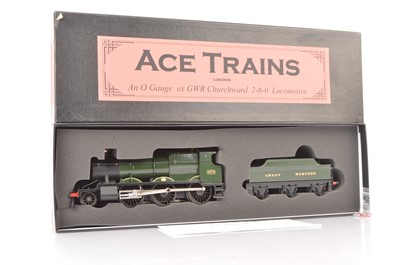 Lot 297 - ACE Trains 0 Gauge GWR green ex Churchward Class 2-6-0 Locomotive and Tender No 4375