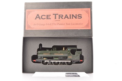 Lot 302 - ACE Trains 0 Gauge GWR green 0-6-0 Pannier Tank 5764