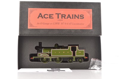 Lot 306 - ACE Trains 0 Gauge E/24 LSWR green Class M7 0-4-0 Tank Locomotive 108