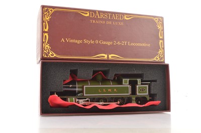 Lot 307 - Darstaed Trains 0 Gauge LSWR green 2-6-2 Tank Locomotive 516