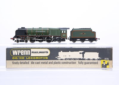 Lot 409 - Wrenn 00 Gauge W2228 BR green City Class 46235 'City of Birmingham' Locomotive and Tender