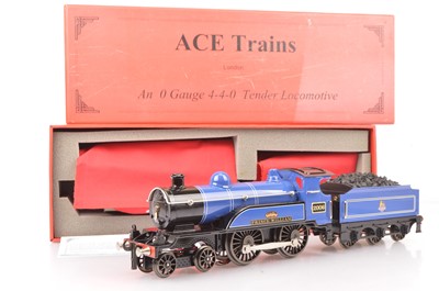 Lot 312 - ACE Trains 0 Gauge E3 BR blue  Celebration Class 0-6-0 Locomotive and Tender 2006 'Prince William'