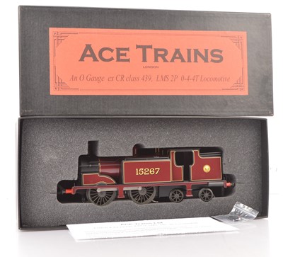 Lot 313 - ACE Trains 0 Gauge E26 LMS lined maroon 0-4-4 Tank Locomotive 15267