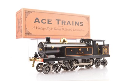 Lot 317 - ACE Trains 0 Gauge LMS lined black 4-4-4 Tank Locomotive