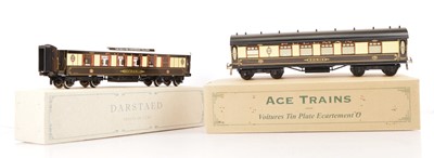 Lot 321 - Darstaed 0 Gauge HRCA 40th Anniversary Coach and ACE Trains Pullman overlay Coach 'Doris'(2)