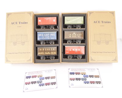 Lot 337 - Two ACE Trains 0 Gauge Private Owners Van Sets