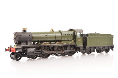 Lot 353 - A repainted Lionel 0 Gauge 3-Rail Harry Potter's 'Hogwart's Castle'' Locomotive in BR green renamed 6954 'Lotherton Hall'