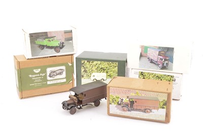 Lot 414 - Various makers 0 Gauge kitbuilt commercial Vehicles (6)