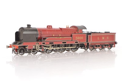 Lot 424 - A Kit-built 0 Gauge 2-rail LMS (Ex-London & North-Western Railway) 'Claughton' class 4-6-0 Locomotive and Tender